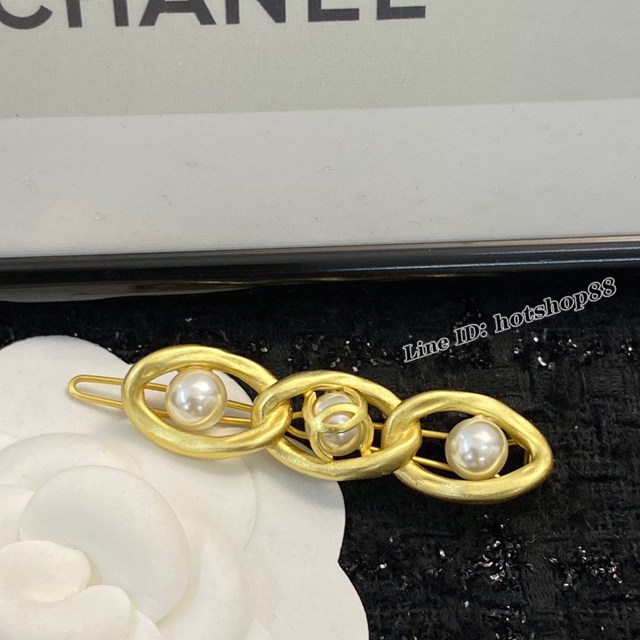 Chanel專櫃新款飾品 香奈兒經典熱銷款超火爆髮夾 zgb1466